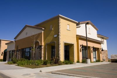 Commercial Building Stucco